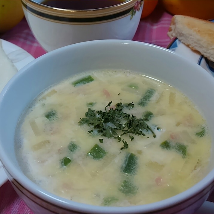 食べるクリームスープ♪朝食にオススメ＊